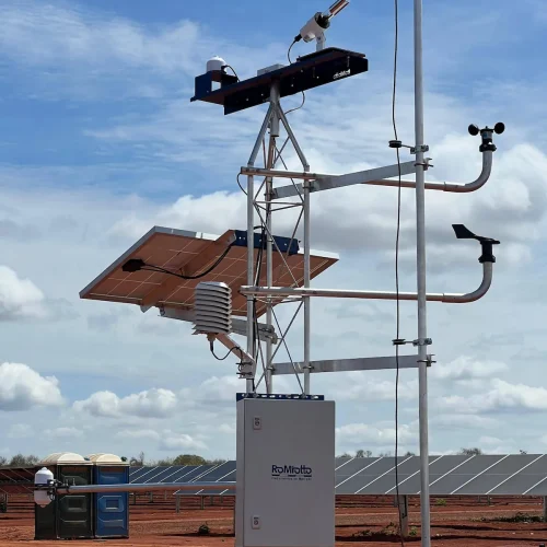 ESTAÇÃO SOLARIMETRICA COM SENSOR DE RADIAÇÃO DIRETA, ROMIOTTO 3