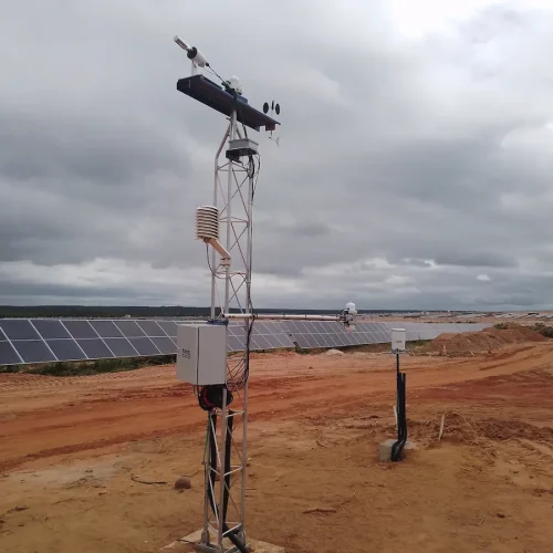 ESTAÇÃO SOLARIMETRICA COM SENSOR DE RADIAÇÃO DIRETA, ROMIOTTO