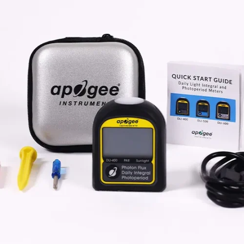 MEDIDOR DE PPFD, PAR E FOTO PERÍODO, DLI-400, APOGEE